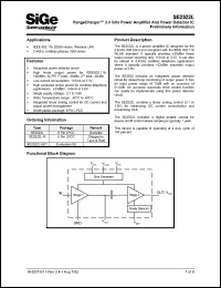 Click here to download SE2522L Datasheet