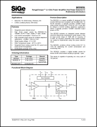 Click here to download SE2522L-EK1 Datasheet