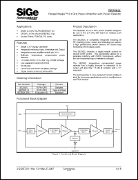 Click here to download SE2582L Datasheet