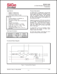Click here to download SE2521A80 Datasheet