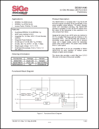 Click here to download SE2521A80-EK1 Datasheet