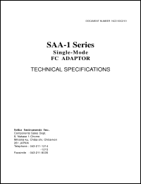 Click here to download SAA-112200 Datasheet