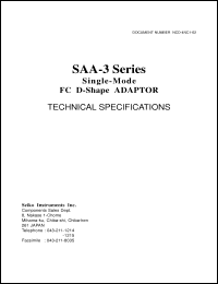 Click here to download SAA-312100 Datasheet