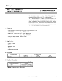 Click here to download S-89210A Datasheet