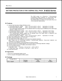 Click here to download S-8232NKFT-T2-G Datasheet