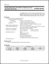 Click here to download S-8244AABFN-CEBT2G Datasheet