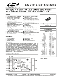 Click here to download Si3210M-KT Datasheet