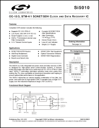 Click here to download Si5010 Datasheet