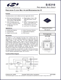 Click here to download Si5310-BM Datasheet