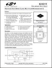 Click here to download Si5311-BM Datasheet