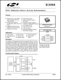 Click here to download SI3068 Datasheet