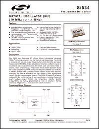 Click here to download SI534 Datasheet