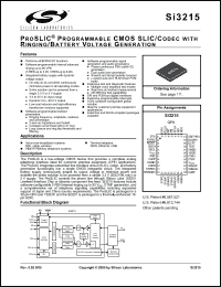 Click here to download SI3215-KT Datasheet