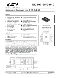 Click here to download SI2107 Datasheet