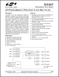 Click here to download SI5367 Datasheet