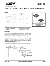 Click here to download SI5100 Datasheet