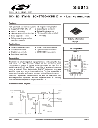 Click here to download SI5013 Datasheet