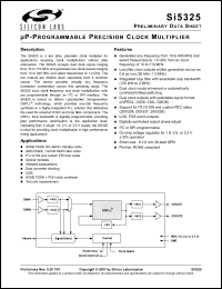 Click here to download SI5325A-B-GM Datasheet