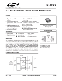 Click here to download SI3066-B-FS Datasheet