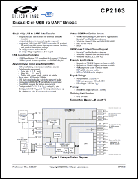 Click here to download CP2103 Datasheet