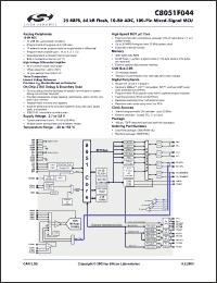 Click here to download C8051F044 Datasheet