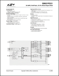 Click here to download C8051F231 Datasheet