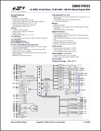 Click here to download C8051F022 Datasheet