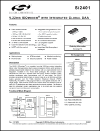 Click here to download SI2401-FS Datasheet
