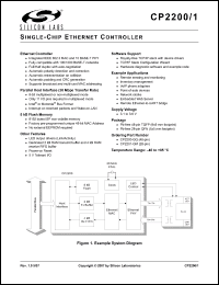 Click here to download CP2201 Datasheet