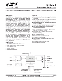 Click here to download SI5323-B-GM Datasheet
