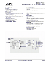 Click here to download C8051F301-GM Datasheet