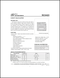 Click here to download SC3423 Datasheet