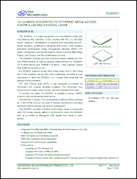 Click here to download SC92031 Datasheet