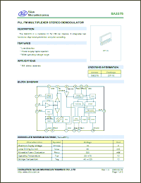 Click here to download SA3375 Datasheet