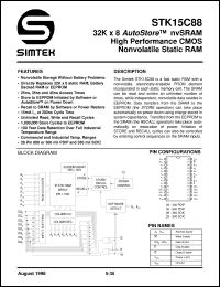 Click here to download STK15C88-N25 Datasheet