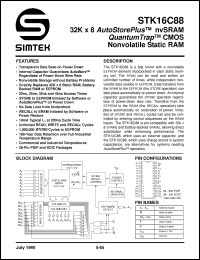Click here to download STK16C88-S25 Datasheet