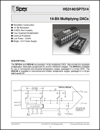 Click here to download SP7514BN Datasheet