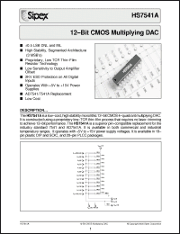 Click here to download HS7541AAP Datasheet