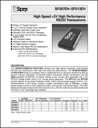 Click here to download SP213EHCT Datasheet
