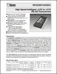 Click here to download SP3223EHCP Datasheet