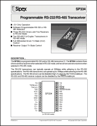 Click here to download SP334CT Datasheet