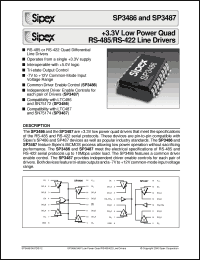 Click here to download SP3486CP Datasheet