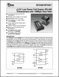 Click here to download SP3491CN Datasheet