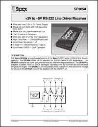 Click here to download SP385AET Datasheet