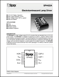 Click here to download SP4422ACU Datasheet