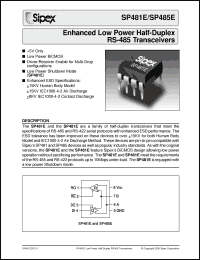 Click here to download SP485ECP Datasheet