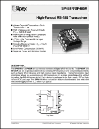 Click here to download SP485RCN Datasheet