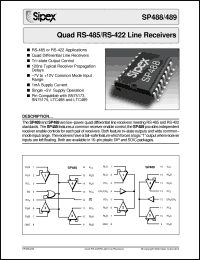 Click here to download SP489CS Datasheet