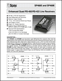 Click here to download SP488ECP Datasheet