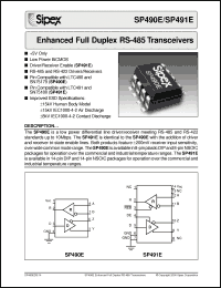 Click here to download SP490ECN Datasheet